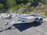 10x6 Single Axle Heavy Duty Galvanized Box Trailer