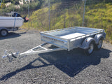 10x5 Tandem Axle Heavy Duty Galvanized Box Trailer