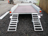 10x6 Tandem Axle Heavy Duty Galvanized Box Trailer with Cage