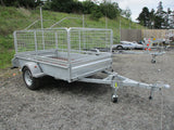 8x5 Single Axle Box Trailer Cage