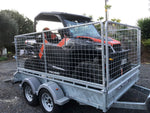 10x6 Tandem Axle Box Trailer Cage Farm Vehicle ATV